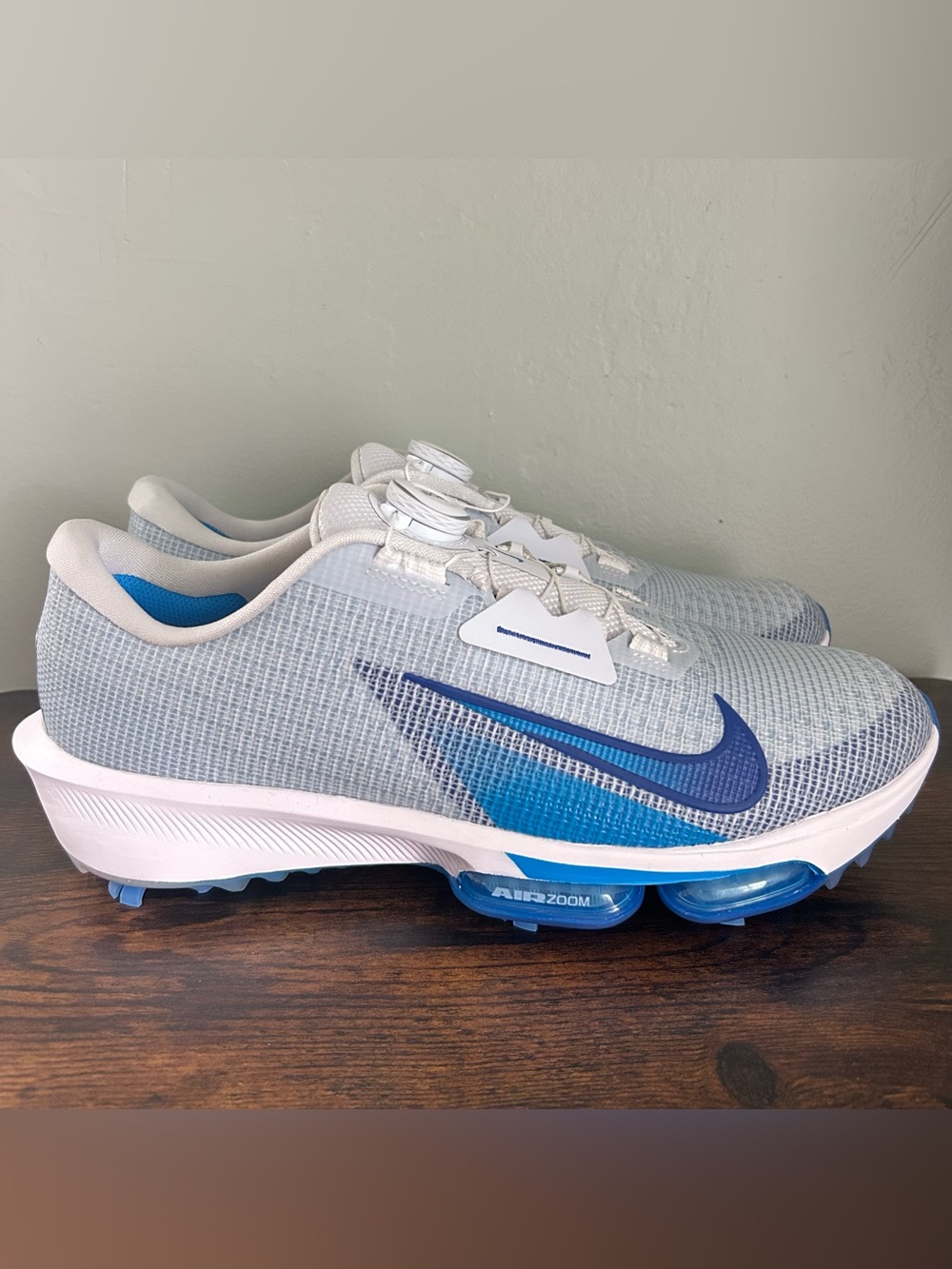 Nike Infinity Tour BOA 2 Golf Cleats Shoes Blue Men Size 11 Wide FN6730-001